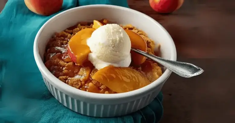Peach Cobbler Using Cake Mix Recipe