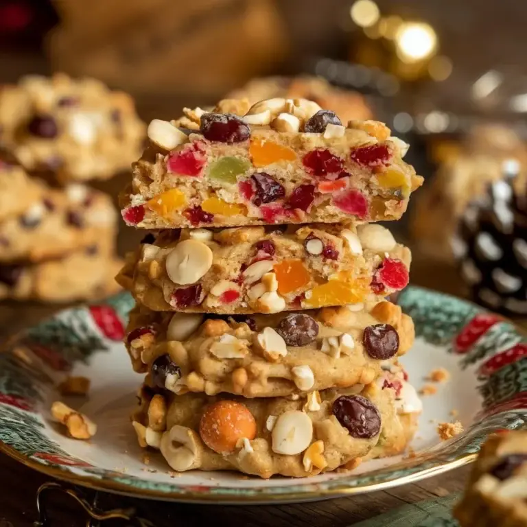 Fruitcake Cookies