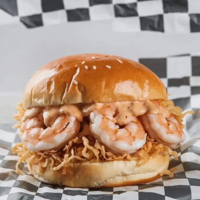 Shrimp Po Boy Burger Recipe