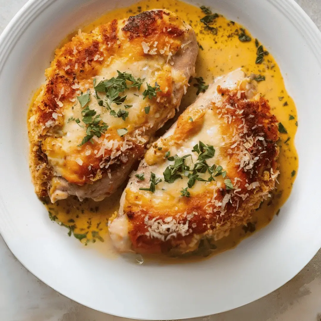 Crispy Cheesy Chicken Parmesan