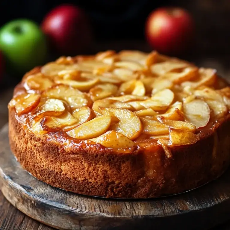 Rustic Apple Cake Recipe