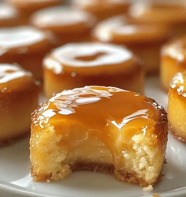 mini creme brulee cheesecake